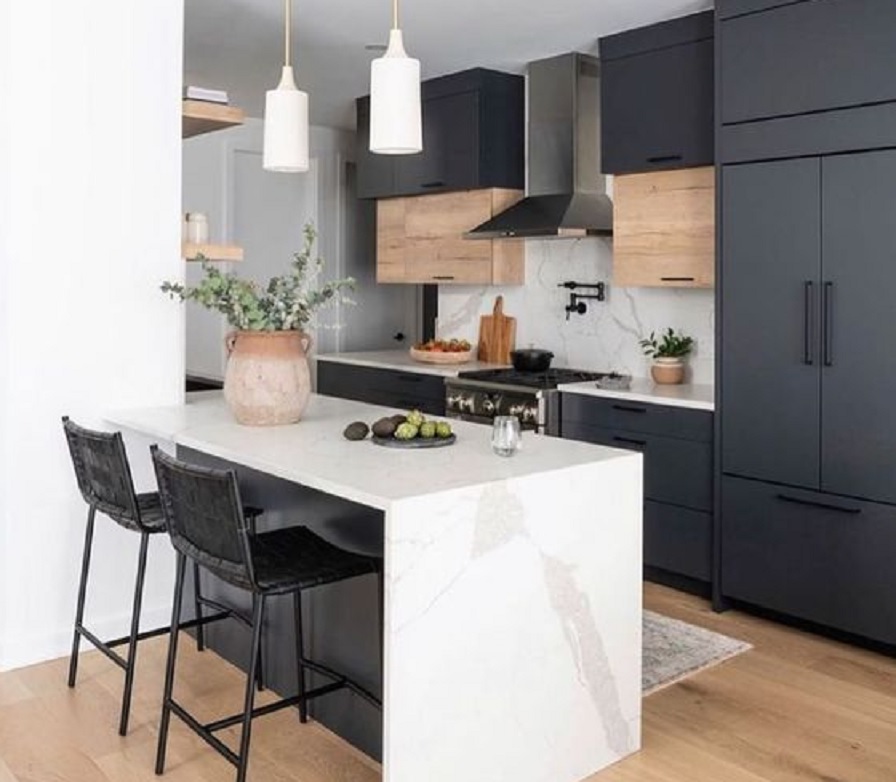 Contemporary Style for a Modern Kitchenset Appeal