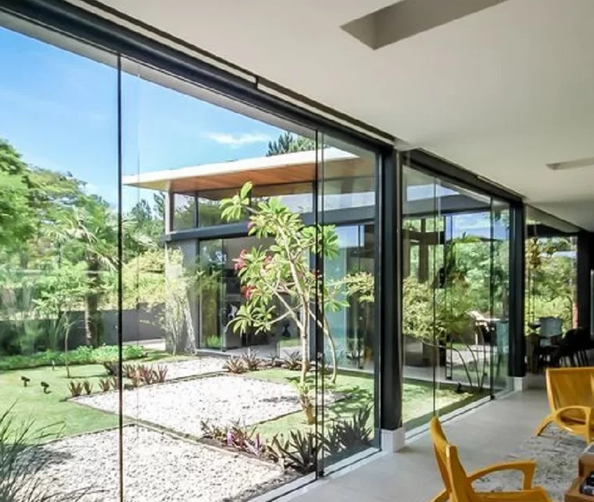Desain Rumah Modern Tropis Minimalis 1 Lantai