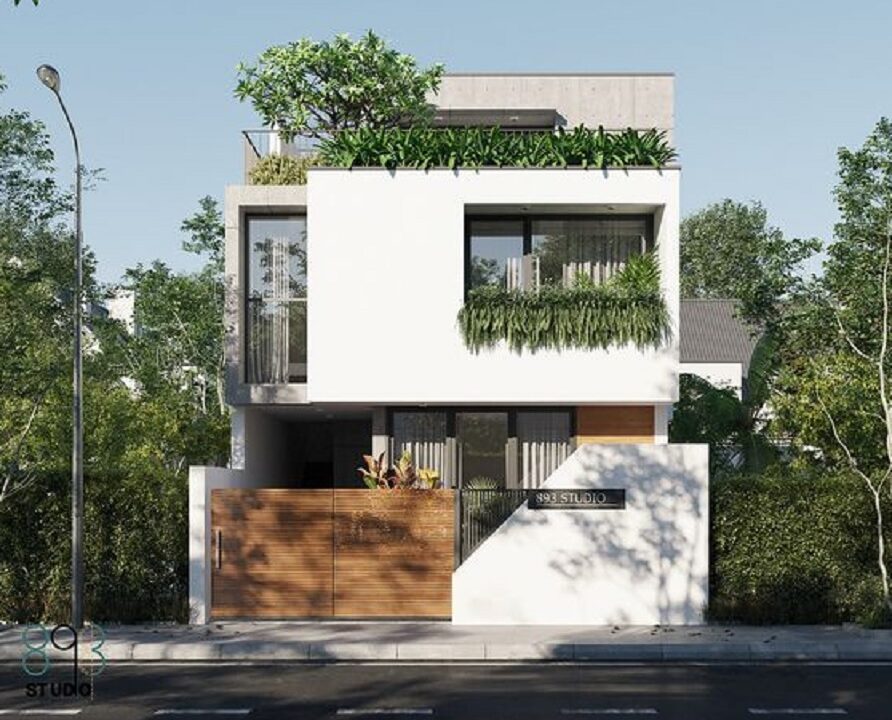 Desain Rumah 2 Lantai Minimalis Modern